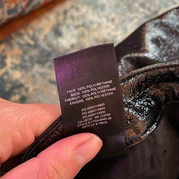 Aritzia Wilfred Melina Vegan black Leather Pants - Picture 5 of 7